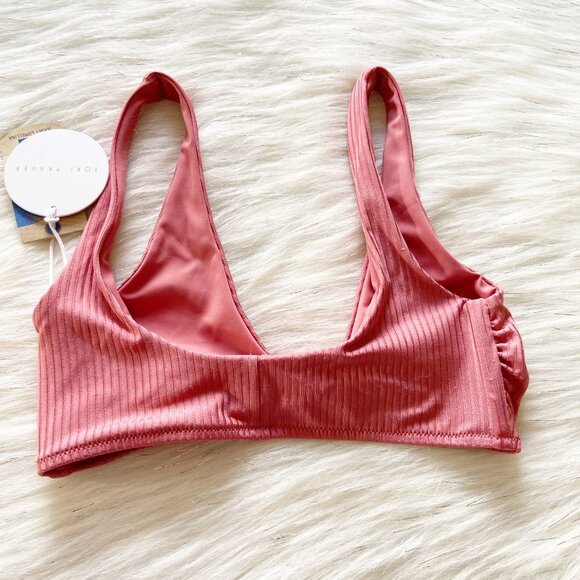 NEW Tori Praver Kaye Rose Gold Knot Bikini Top - Picture 7 of 9